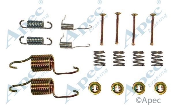 APEC BRAKING Комплектующие, тормозная колодка KIT988